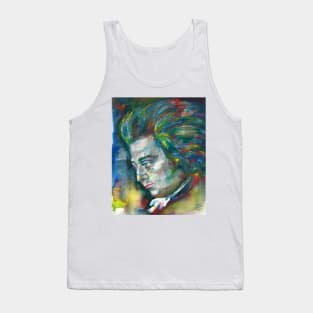 WOLFGANG AMADEUS MOZART watercolor portrait.1 Tank Top